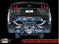 Exhaust AWE Ford Mustang 2.3 EcoBoost MK6 Rear Exhaust Touring Edition - 3015-32086 | 3015-33086